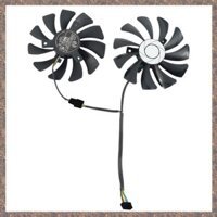 Mới 1 Cặp Quạt Card Đồ Họa 85Mm Ha9010H12F-Z 4Pin Quạt Làm Mát Thay Thế Cho Msi Gtx 1060 Oc 6G Gtx 960 P106-100 P106 Gtx1060 Gtx960