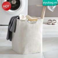 [Mới] 1 Giỏ Giặt Có Thể Gập Lại Hamper Di Động Quần Áo Bẩn Giỏ Bảo Quản Vải Lanh Sắp Xếp Cho Phòng Tắm