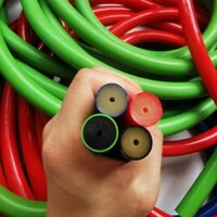 Mới 1 mét 2.5mm X16mm / 2.5mmX17mm Đen Đỏ Xanh Speargun Cao Su Spearfishing Sling Súng Cao Su Nguyên Chất Ống Cao Su Để Câu Cá