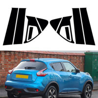 Mới 10 Chiếc Phù Hợp Cho Nissan Juke 2011-2017 Xe Trụ Cột Bài Cửa Sổ Cột BC Viền Miếng Dán Bao Trang Trí