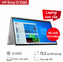 Laptop HP Envy x360 13-bd0531TU 4Y1D1PA - Intel core i5-1135G7, 8GB RAM, SSD 256GB, Intel Iris Xe Graphics, 13.3 inch