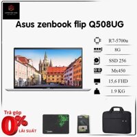 [Mới 100%] Laptop Asus Zenbook Flip 15 Q508UG Ryzen R7 5700U RAM 8G SSD 256G VGA GeForce MX450 Màn 15.6 inch FHD