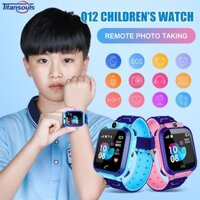 [Mới 100%] Q12 Trẻ Em Của Đồng Hồ Thông Minh Nghe Gọi Thoại Sos Ip67 Chống Thấm Nước Cho Bé Của Đồng Hồ Thông Minh Camera thẻ Sim Giám Sát Theo Dõi Định Vị Điện Thoại Tặng VN