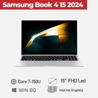 [Mới 100%] Samsung Galaxy Book4 15 (2024 ) (Core I7-150U, Ram 16GB, SSD 512GB, 15' FHD IPS)