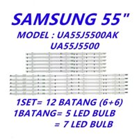 Mới 12 Cái / BỘ UA55J5500AK SAMSUNG 55 "LED ĐÈN / ĐÈN TV LED (HÀNG CÓ SẴN) UA55J5500