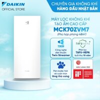 MỚI 2023 - Máy lọc không khí Daikin tạo ẩm cao cấp MCK70ZVM7 - Twin Streamer - Phin lọc sử dụng 10 năm