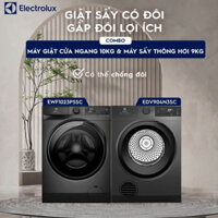 [Mới 2024] Combo máy giặt Electrolux 10kg EWF1023P5SC và máy sấy khô thoát khí Electrolux 9kg EDS904N3SC - Free giao lắp