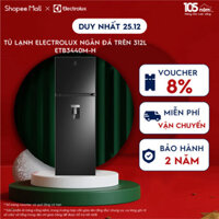 [Mới 2024] Free giao hàng - Tủ lạnh Electrolux ngăn đá trên UltimateTaste 300 312L ETB3440M-H - Ngăn đông mềm TasteSeal