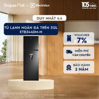 [Mới 2024] Free giao hàng - Tủ lạnh Electrolux ngăn đá trên UltimateTaste 300 312L ETB3440M-H - Ngăn đông mềm TasteSeal