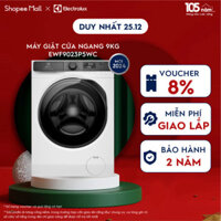 [Mới 2024] Free giao lắp - Máy giặt cửa ngang Electrolux 9kg UltimateCare 500 - Trắng EWF9023P5WC