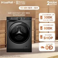 [MỚI 2024] Máy giặt sấy Electrolux 10/7kg UltimateCare 500 EWW1023P5SC Inverter - Free Giao lắp