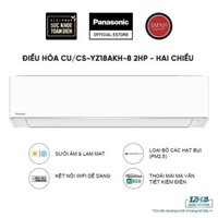 [MỚI 2024] Máy lạnh/ Điều hòa Panasonic Inverter CU/CS-YZ18AKH-8 - 2HP - Hai chiều - Lọc không khí bụi mịn tới 99%