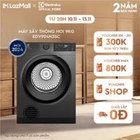 [MỚI 2024] Máy sấy Electrolux 9kg UltimateCare 300 EDV904N3SC Inverter - Free Giao lắp
