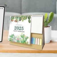 Mới 2025 Để Bàn Lịch Đứng Nhỏ Hàng Tháng Lập Kế Hoạch Bàn Lịch Văn Phòng Mini Để Bàn Lịch Treo Tường Hàng Ngày Trang Trí Nóng