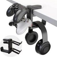 Mới 2In1 Đế Tai Nghe Chơi Game Có Thể Điều Chỉnh Bàn Cạnh Móc Tay Cầm Chơi Game Tai Nghe Bàn Móc Treo Xoay Tai Nghe Hỗ Trợ Giá Đỡ Tai Nghe