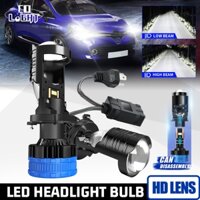 Mới 300W Ống Kính Máy Chiếu 6000K Đèn LED Siêu Sáng Bóng Cao Thấp Dầm Với Xi Nhan CANBUS Cho Xe Máy Ô Tô SUV 12V 24V