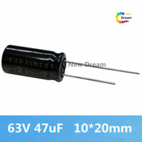 Mới 5 Chiếc Chính Hãng 2 ELLA SILMIC II 63V 47uF Tụ Điện Phân Sốt Âm Thanh 10 * 20 Mm