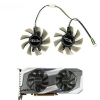 Mới 75MM GA82S2H Quạt Làm Mát Cho KAF2 GALAX GeForce GTX 1060 Card Đồ Họa Quạt Làm Mát T128015Sh