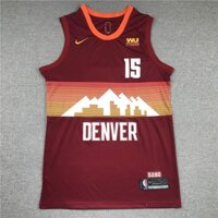 Mới [8 phong cách] Áo đấu NBA 2021 Denver Nuggets No.15 JOKIC City phiên bản áo bóng rổ CEgpfk69Lojl85