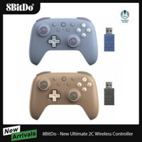 Mới 8BitDo Ultimate 2C Bộ Điều Khiển Chơi Game Không Dây Tay Cầm Chơi Game Cần Điều Khiển Cho PC Windows 10 / 11 Steam Deck Android
