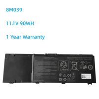 Mới 8m039 11.1V 90wh Pin máy tính xách tay cho Dell chính xác M2400 M4400 M6400 M6500 312-0873 c565c dw842 kr854 j012f