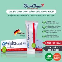 [Mới 9/2026] Gel bôi giảm đau, giảm sưng xương khớp - QUIRIS CH-ALPHA ® GEL – Hộp 100ml