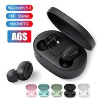 Mới A6STWS Tai nghe Bluetooth không dây Tai nghe thể thao Tai nghe Bluetooth Fone có Mic cho điện thoại thông minh Xiaomi Samsung Huawei
