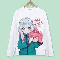 Mới Áo hoodie Tay Dài cosplay eromanga sensei Iumi sagiri