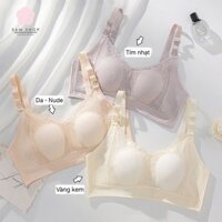(MỚI) Áo ngực bầu cho con bú - không độn mút, mỏng mát thoải mái cho mẹ