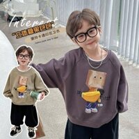 Mới Áo Thun Sweater Thời Trang Thu Đông 2023 Cho Bé Trai 11 Khuyến Mãi