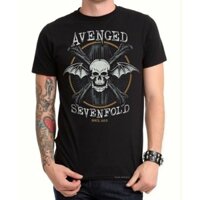 Mới Avenged Sevenfold Từ 1999 A7X kim loại cá tính màu đen mát mẻ Áo thun nam HGGH19749