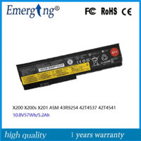 Mới ban đầu Pin máy tính xách tay cho Lenovo IBM Thinkpad 42t4540 42t4649 42t4825 43r9254 42t4646 42t4647 X200 X200s X20