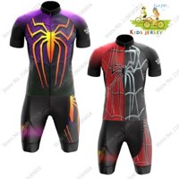 Mới BÁN Trẻ Em Đi Xe Đạp Jersey Bộ Hoạt Hình Anime Bé Trai Bé Gái Đi Xe Đạp Bộ Quần Áo Trẻ Em Xe Đạp Đường Bộ Áo Sơ Mi Phù Hợp Với