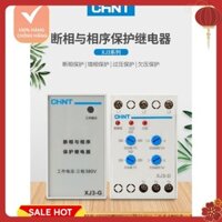[MỚI] Bảo vệ mất pha, lệch pha, sụt áp, quá áp, điều chỉnh được cho điện 3 pha XJ3-D CHINT