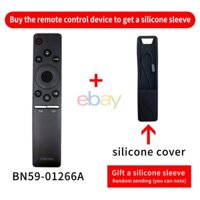Mới BN59-01266A Dành Cho Samsung Bluetooth Voice TV Remote UN75MU6300FXZA Có Nắp