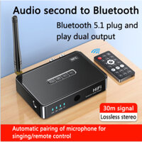 Mới Bộ Chuyển Đổi Âm Thanh bluetooth 5.1 Sang Loa Cũ 6.5 microphone karaoke