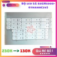 [Mới] Bộ Led tivi LG 40 LH5000 - bộ 6 thanh - mỗi bóng 3V