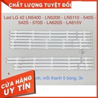 [Mới] Bộ Led Tivi LG 42 LN5400/LN5200/LN5110/540S/542S/570S/LA620S/LA615V