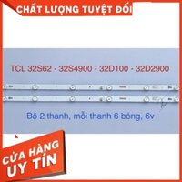 [Mới] Bộ Led Tivi TCL 32S62 D2900/S4900/D100 (2 Thanh)