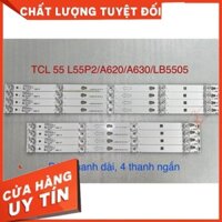 [Mới] Bộ Led Tivi TCL 55 L55P2/A620/A630/LB5505 (4 thanh dài)