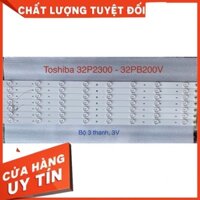 [Mới] Bộ Led Tivi Toshiba 32 P2300 - PB200V (3 Thanh)