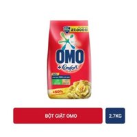 MỚI) Bột giặt Omo Comfort  2.7kg -tinh dầu thơm nồng nàn