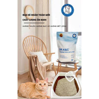 [Mới] Cát đậu nành DR.K&C kết hợp tinh bột ngô ko bụi túi 2,5kg |Cát vệ sinh, thấm hút, vón cục nhanh, khử mùi siêu tốt
