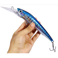 Mồi câu cá 100g 24cm chuyên câu cá biển thu nhồng cờ