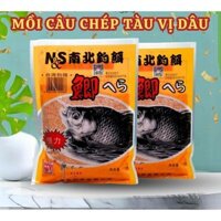Mồi Câu Cá Chép Tàu Vị Dâu NS Siêu Nhậy Chuyên Câu Cá Chép Mồi Câu Cá