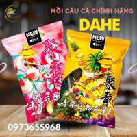 mồi câu cá chép,mồi hạt Dahe chính hãng vị Đào, dứa câu cá trắm đen , trắm trắng , chép. cực nhạy