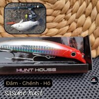 Mồi câu cá Nhồng,cá Chẽm sasuke hust 10cm/18gram - Mồi câu lure nhạy cá