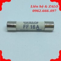 [Mới]- Cầu chì SIBA Đức FF16A-20A-25A 500V cầu chì ống gốm 6.3x32mm 7012540