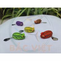 Mồi Câu Giả Cá Nhái Mắt Lồi Lưỡi Full Titan Đẹp Mắt Và Siêu Nhạy Chuyên Câu Lure Cá Lóc Chẽm