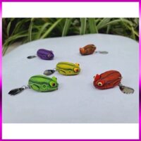 Mồi Câu Giả Cá Nhái Mắt Lồi Lưỡi Full Titan Đẹp Mắt Và Siêu Nhạy Chuyên Câu Lure Cá Lóc Chẽm